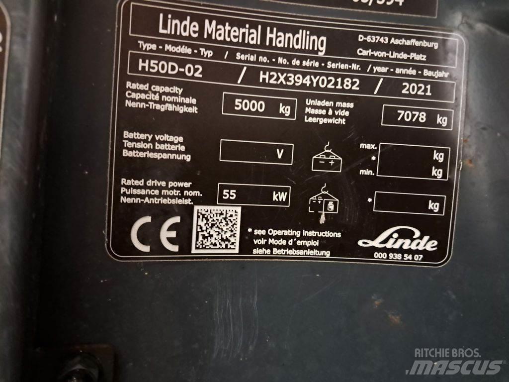 Linde H50D-02 Дизелови камиони