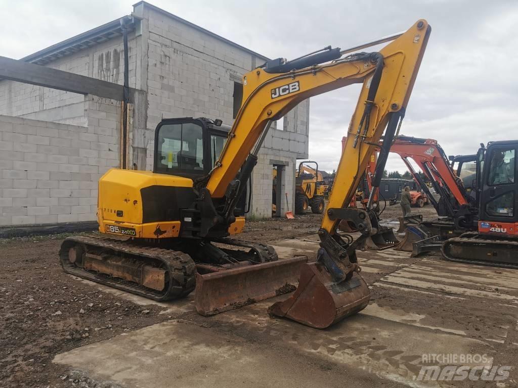 JCB 85Z-1 Средни екскаватори 7т - 12т