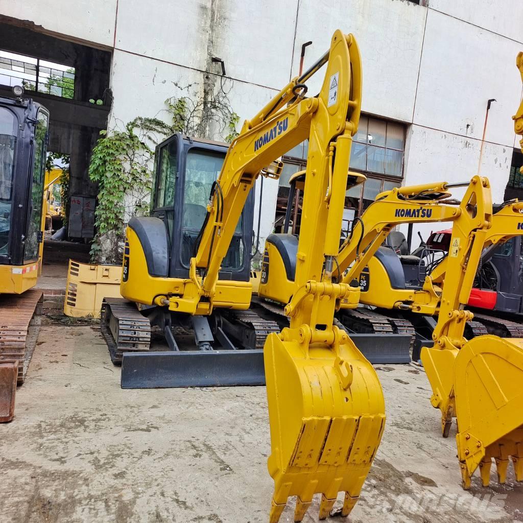 Komatsu PC 35 MR Мини екскаватори < 7 т