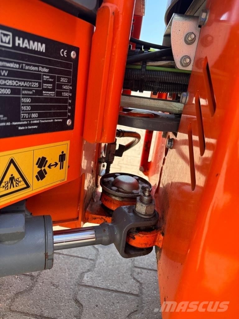Hamm HD 8 VV Двойни барабанни ролки
