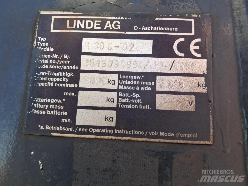 Linde H 30 D Дизелови камиони
