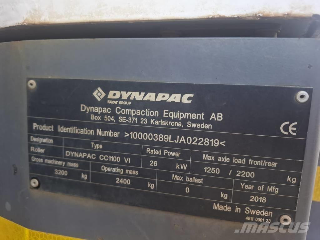 Dynapac CC 1100 VI Двойни барабанни ролки
