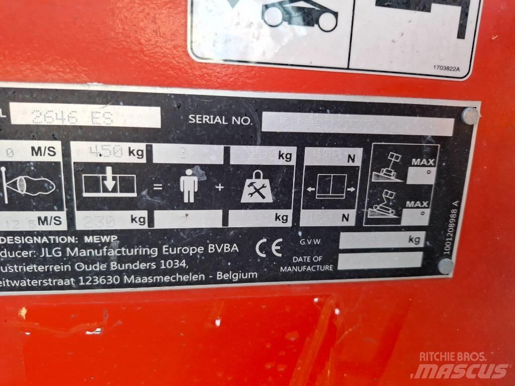 JLG 2646 ES Ножични работни платформи