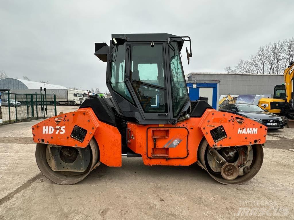 Hamm HD 75.4 Двойни барабанни ролки

