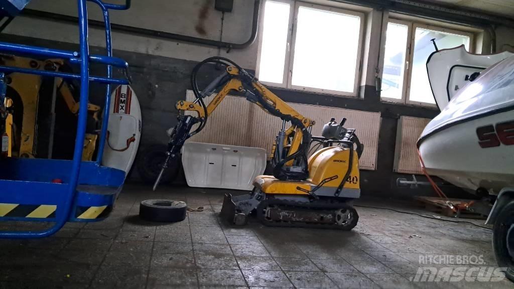 Brokk 40 Мини екскаватори < 7 т