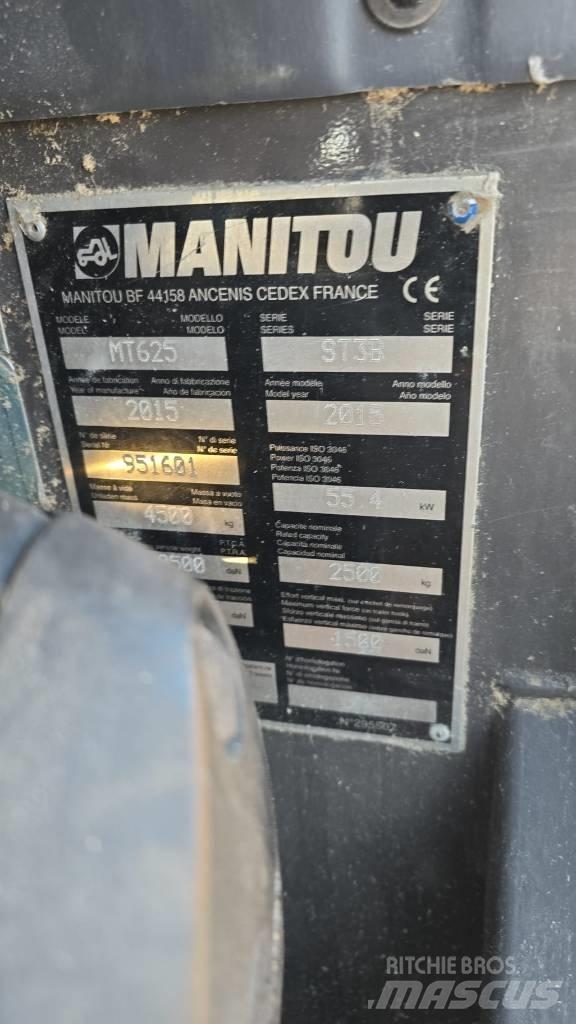Manitou MT 625 Телескопични товарачи