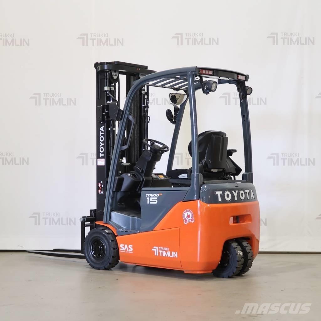 Toyota 8FBE15T Електрически вилични кари-повдигачи