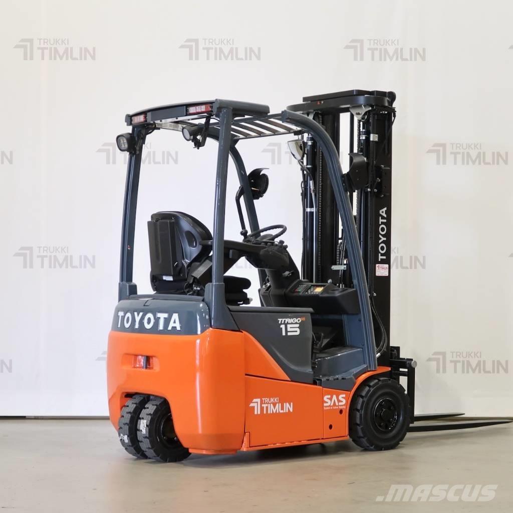 Toyota 8FBE15T Електрически вилични кари-повдигачи