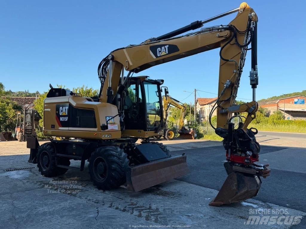CAT M315F Колесни екскаватори