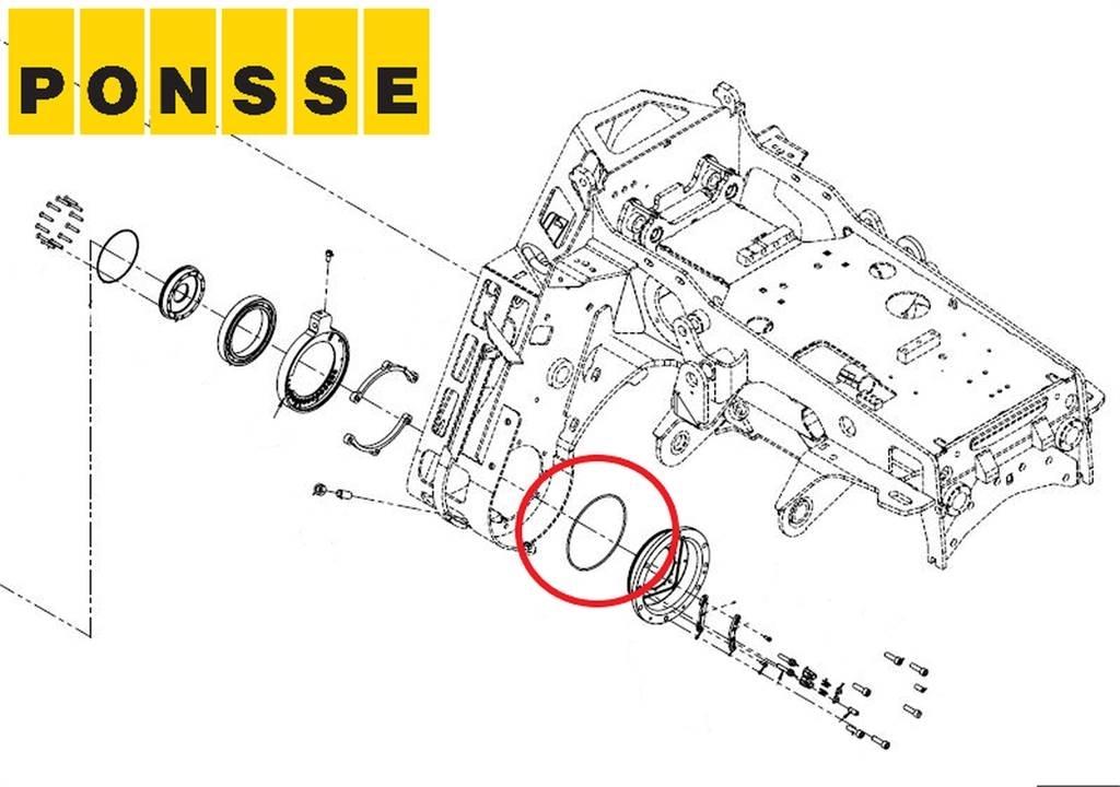 Ponsse 0059913 Претоварващи кранове