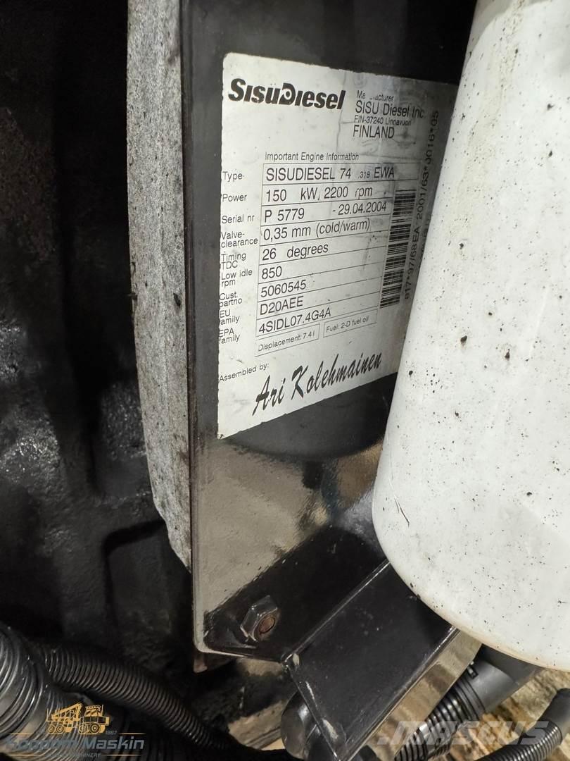 Sisu 74 EWA Двигатели