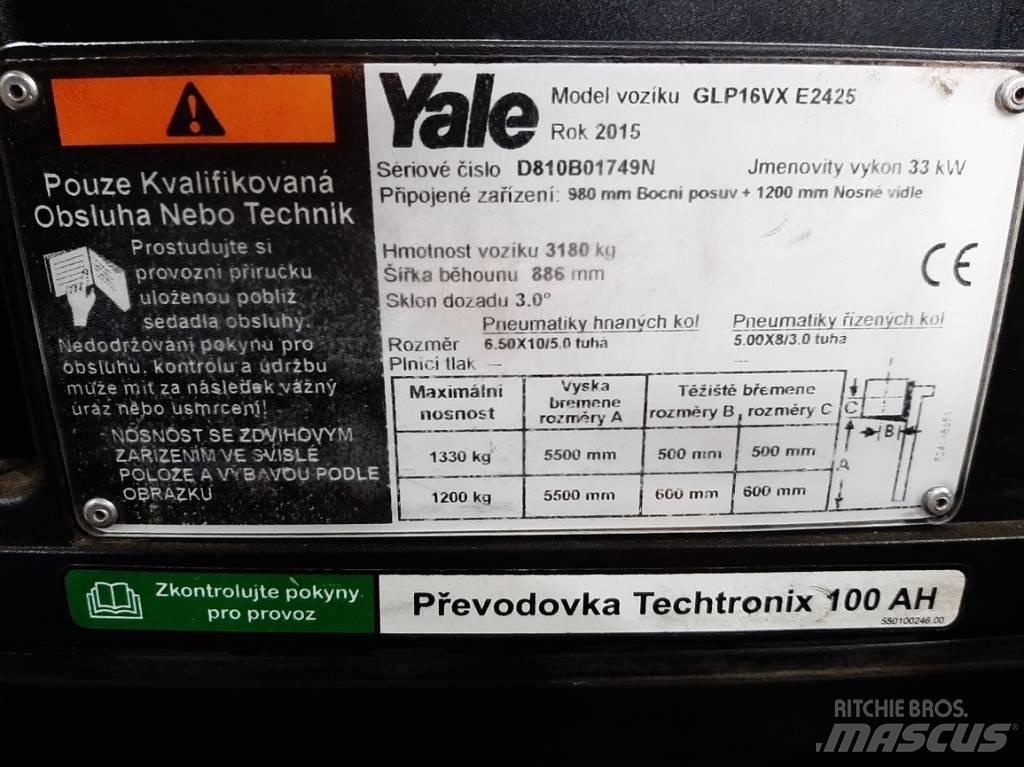 Yale GLP16VX Камиони с АГУ