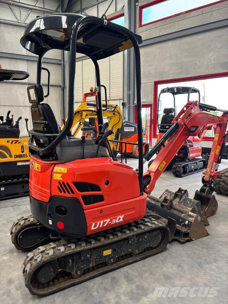 Kubota U 17-3 Мини екскаватори < 7 т