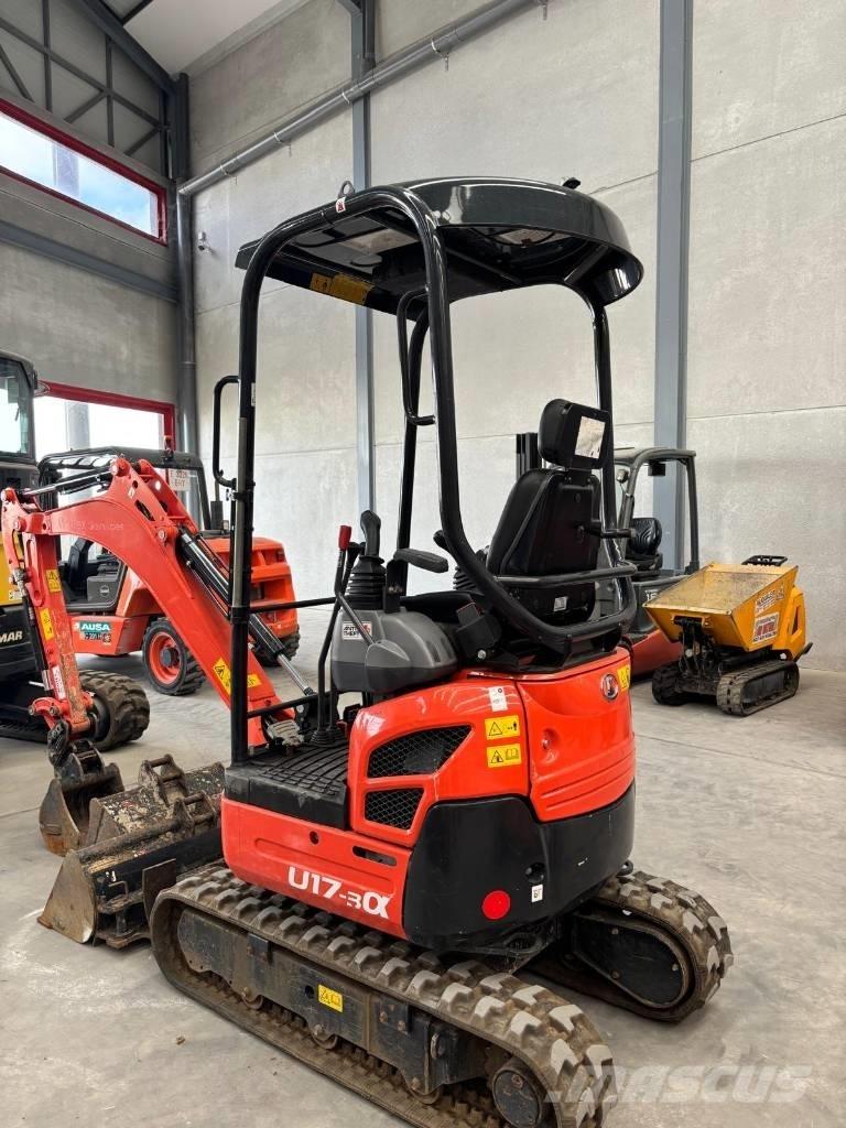 Kubota U 17-3 Мини екскаватори < 7 т