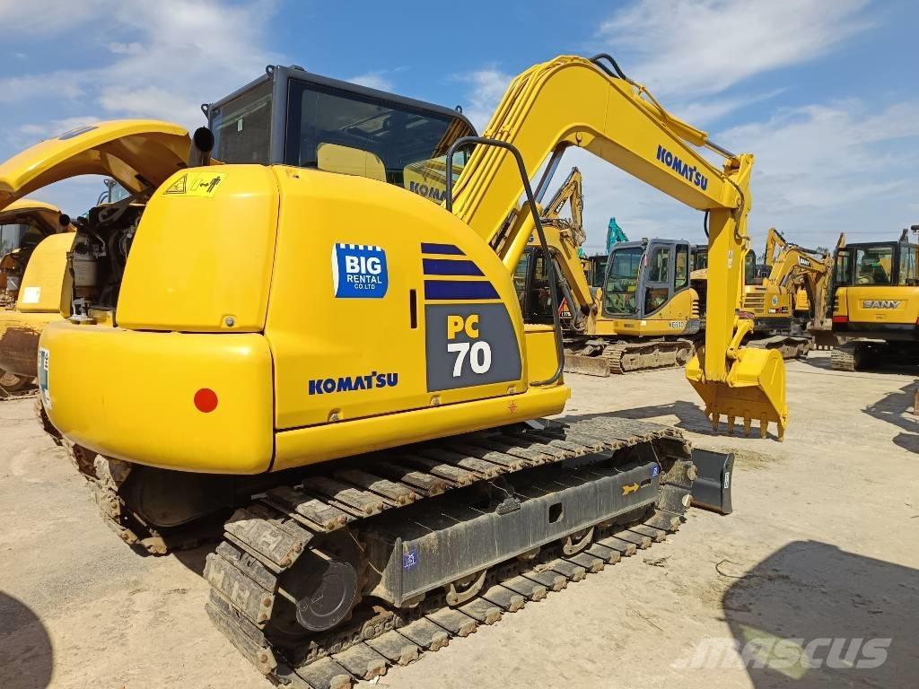 Komatsu PC 70 Средни екскаватори 7т - 12т