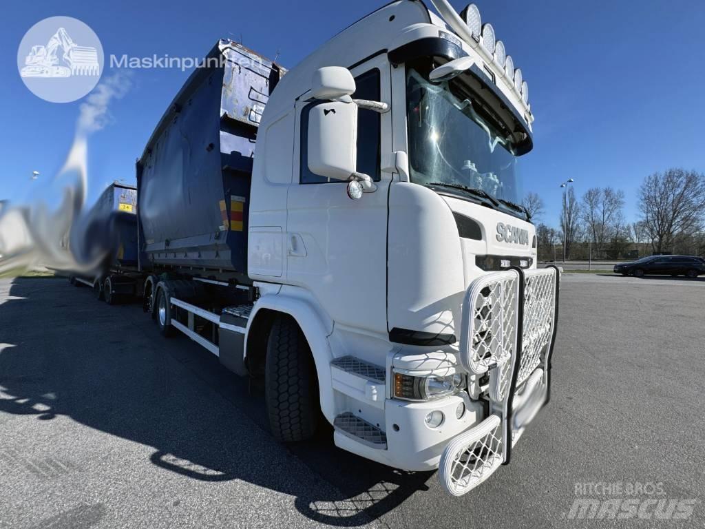 Scania G 490 Камиони с кран с кука