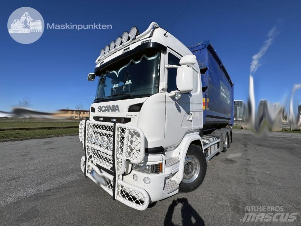 Scania G 490 Камиони с кран с кука
