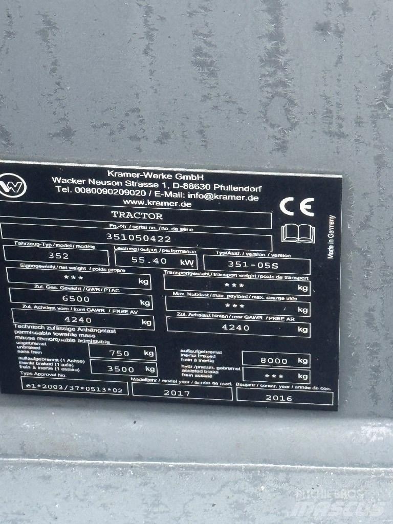 Kramer 8085 Колесни товарачи