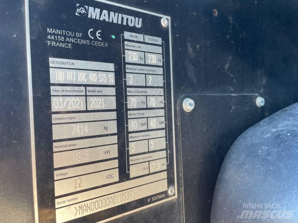 Manitou 180 ATJ Съчленени стрелови подемници