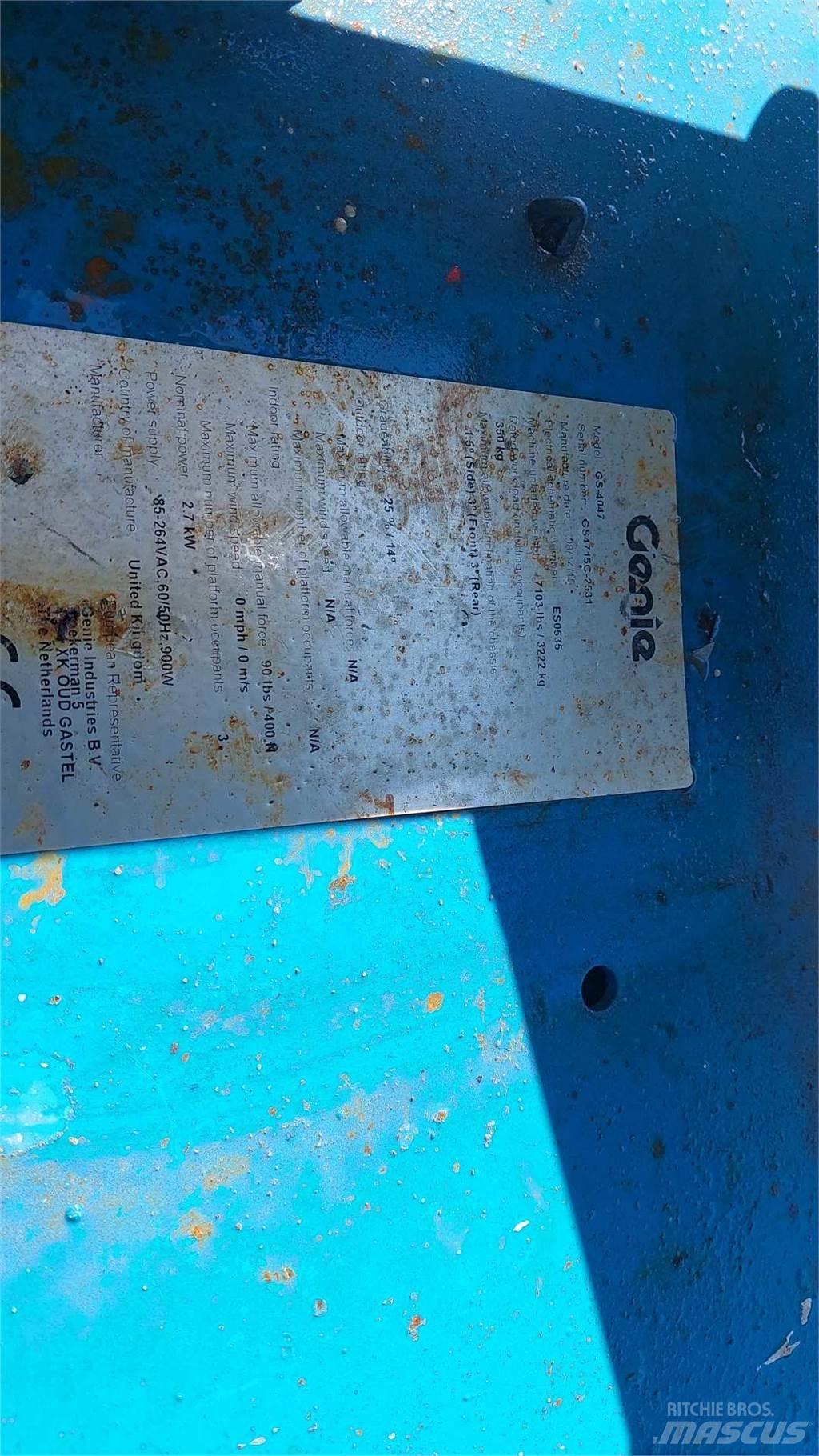 Genie GS4047 Ножични работни платформи