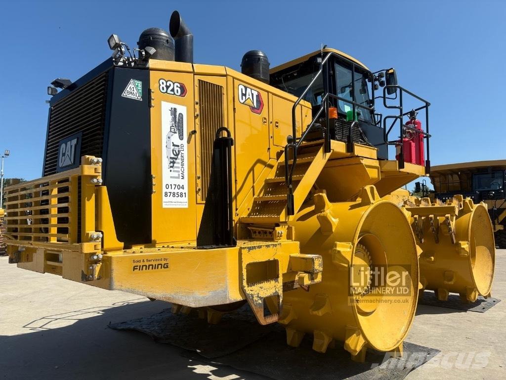 CAT 826 K Машини за опаковане на отпадъци