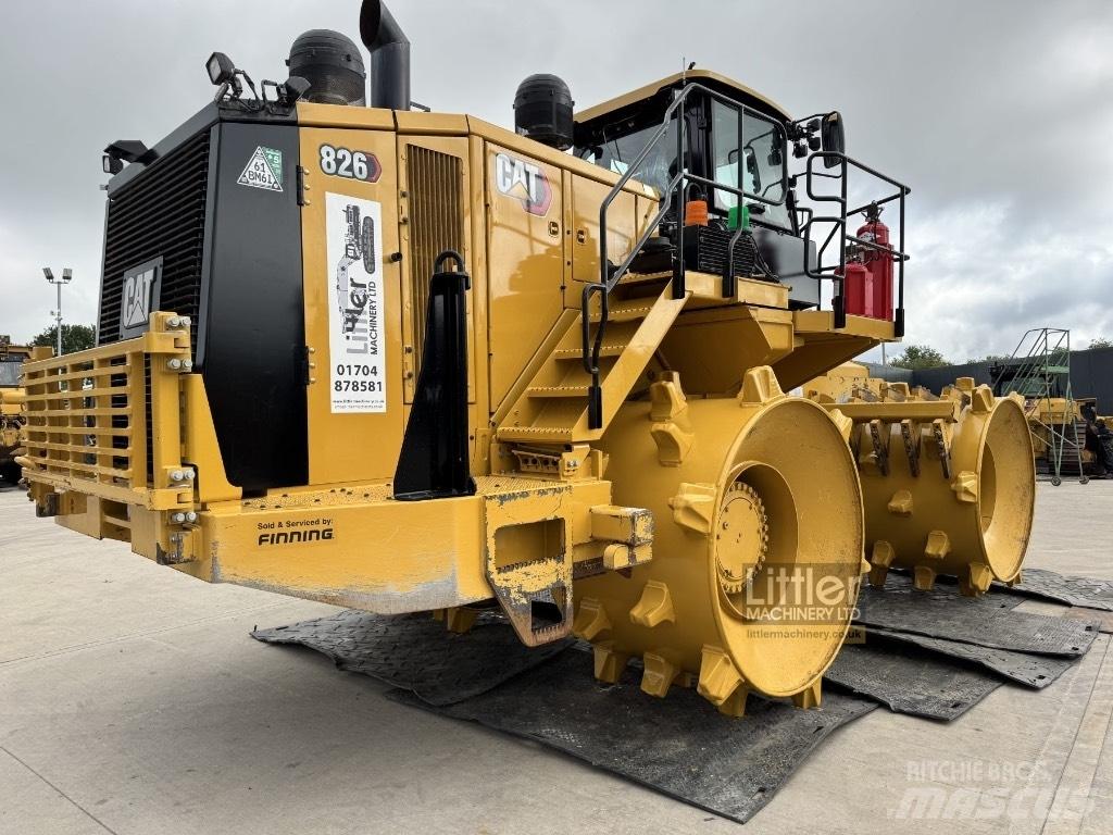 CAT 826 K Машини за опаковане на отпадъци