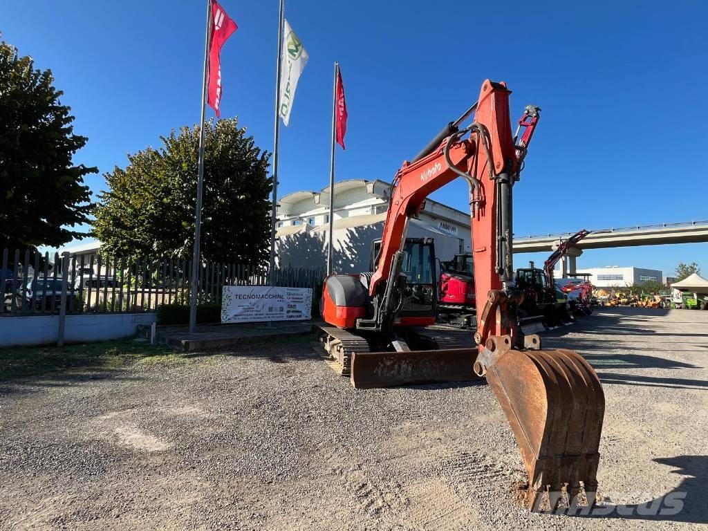 Kubota KX 080-4 Средни екскаватори 7т - 12т