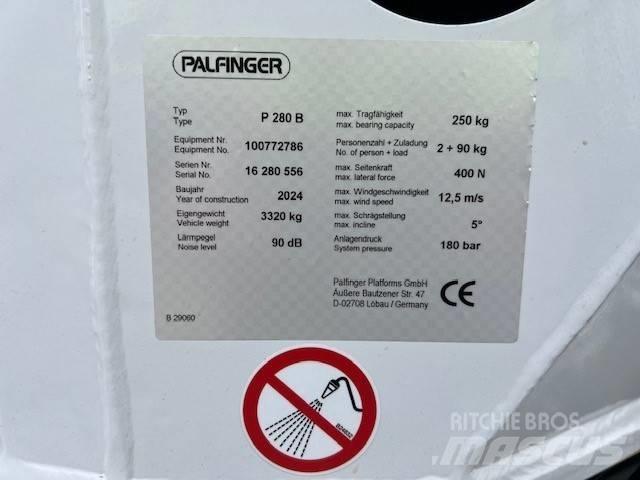 Palfinger P 280 B Моторизирани платформи с талига