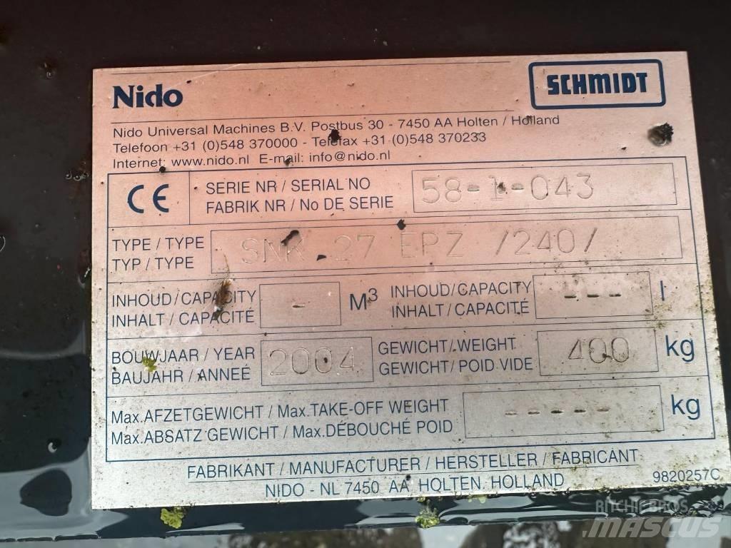 Nido SNK27 EPZ 240 Снегочистачки