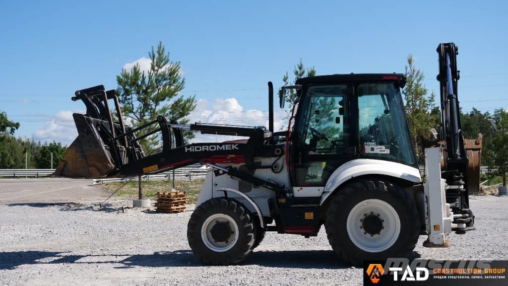 Hidromek HMK 102 B Товарач със заден ексватор