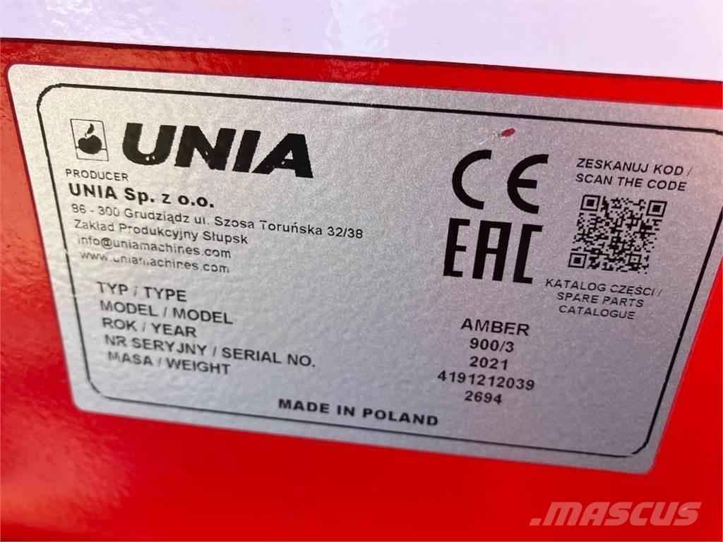 Unia Amber 900/3 Редосеялки