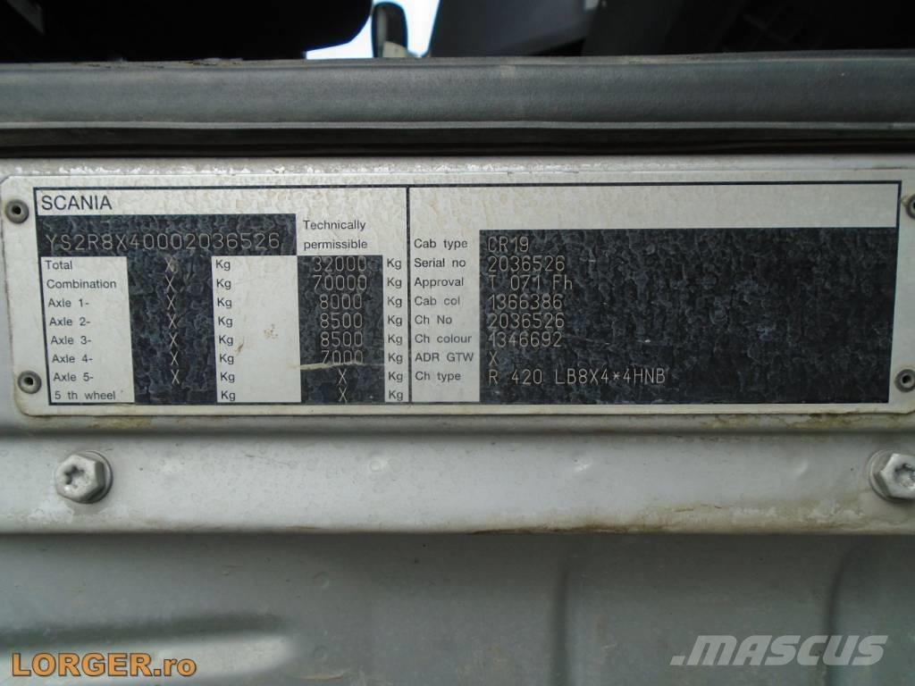 Scania R 420 Автобетоновози
