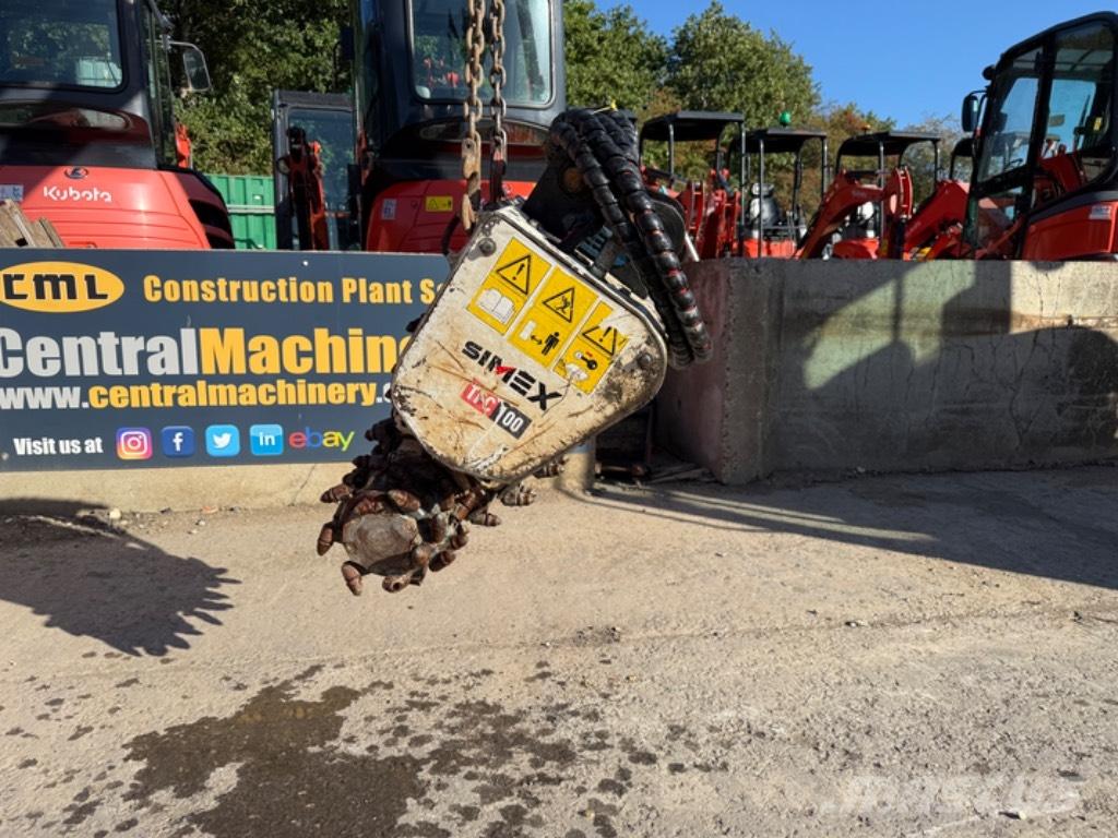 Simex TF100 Изкопни машини