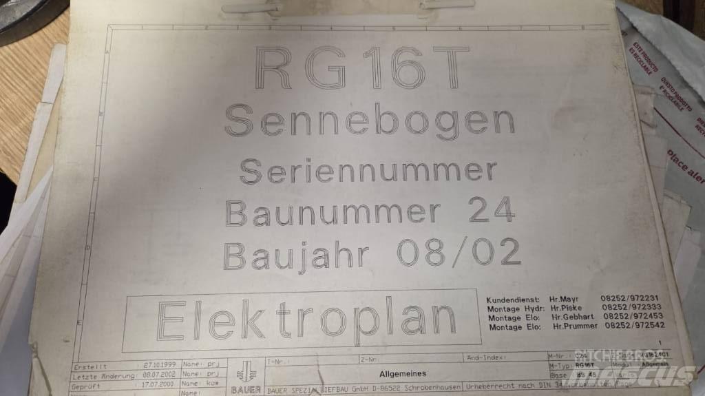 Bauer RTG 16T Вибрационни набивачи