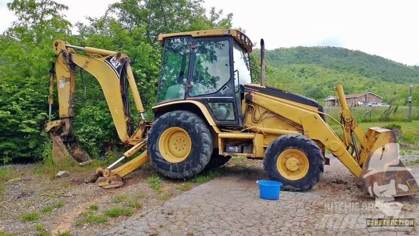CAT 420 D Товарач със заден ексватор