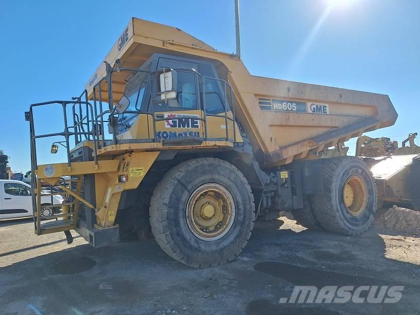 Komatsu HD605-7EO Твърди самосвали
