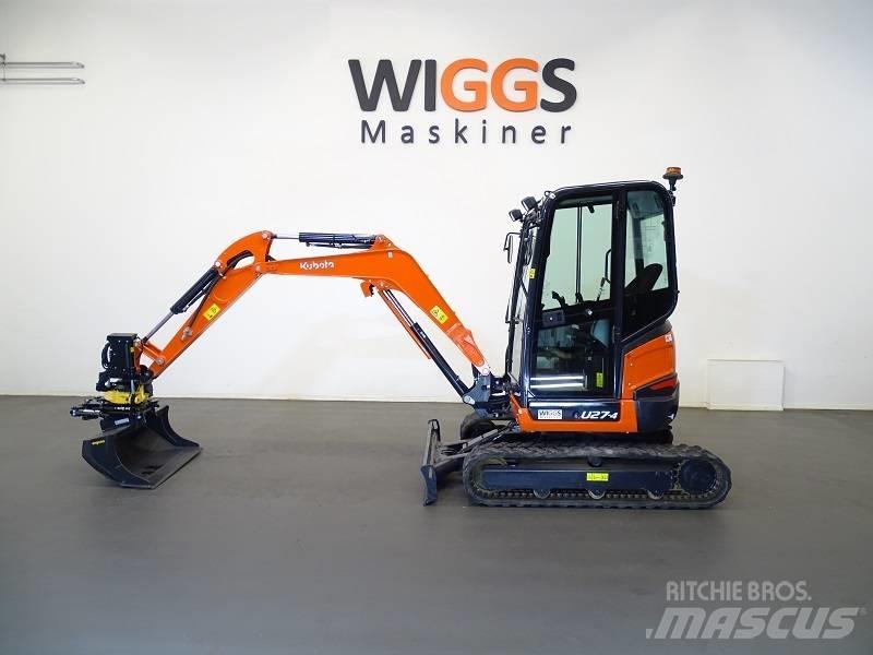 Kubota U 27-4 Мини екскаватори < 7 т
