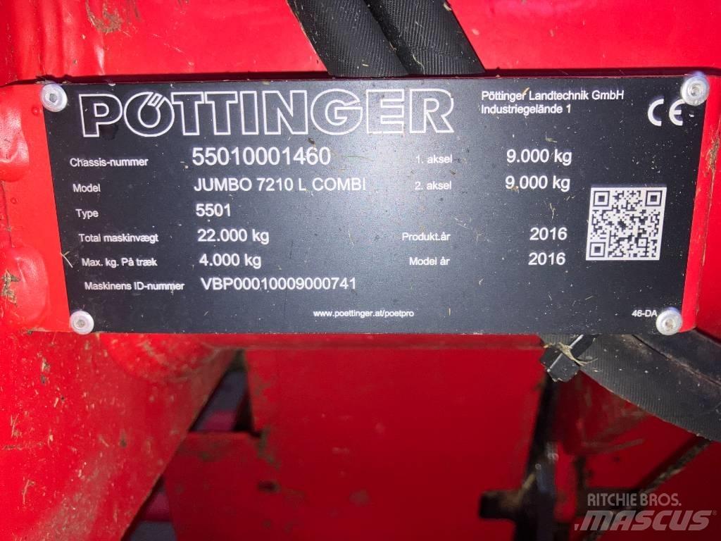 Pöttinger Jumbo 7210 Самотаварещи ремаркета
