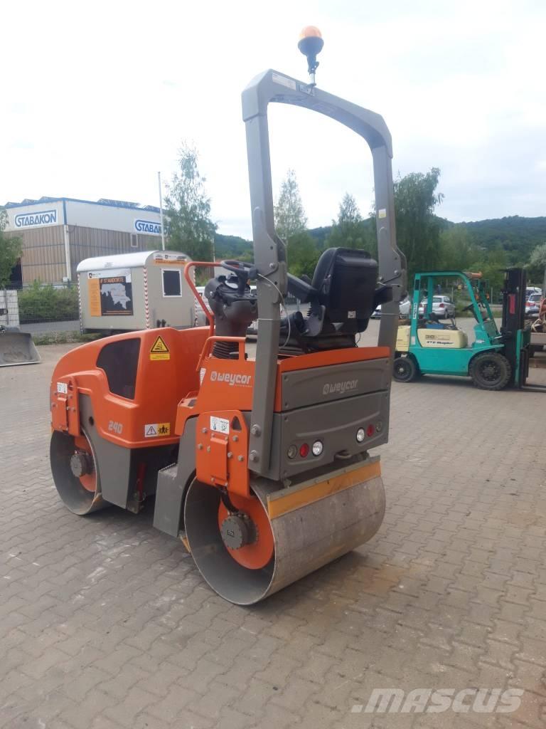 Weycor AW240 Двойни барабанни ролки
