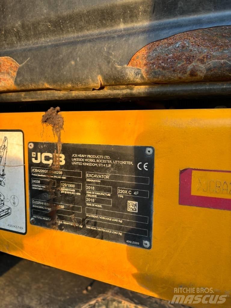 JCB 220 Верижен екскаватор