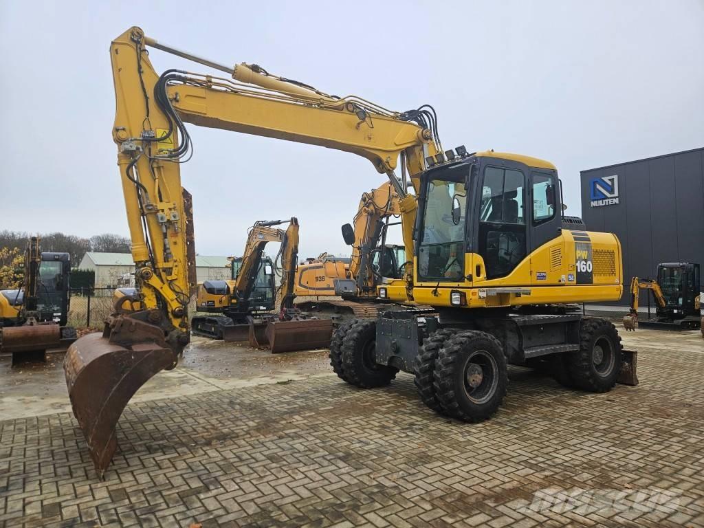 Komatsu PW 160-7E0 Колесни екскаватори