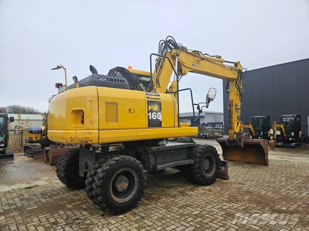 Komatsu PW 160-7E0 Колесни екскаватори