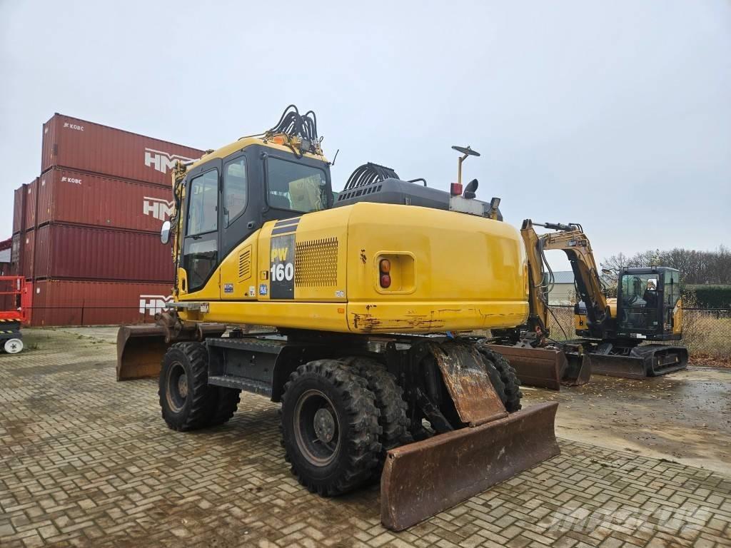 Komatsu PW 160-7E0 Колесни екскаватори