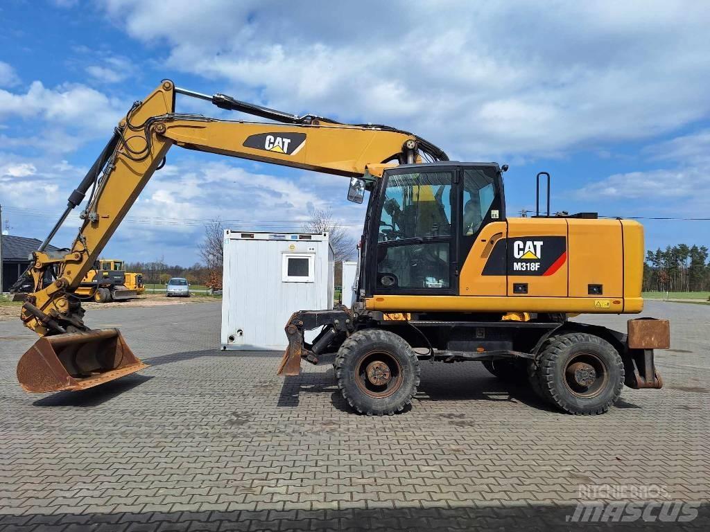 CAT M 318 F Колесни екскаватори