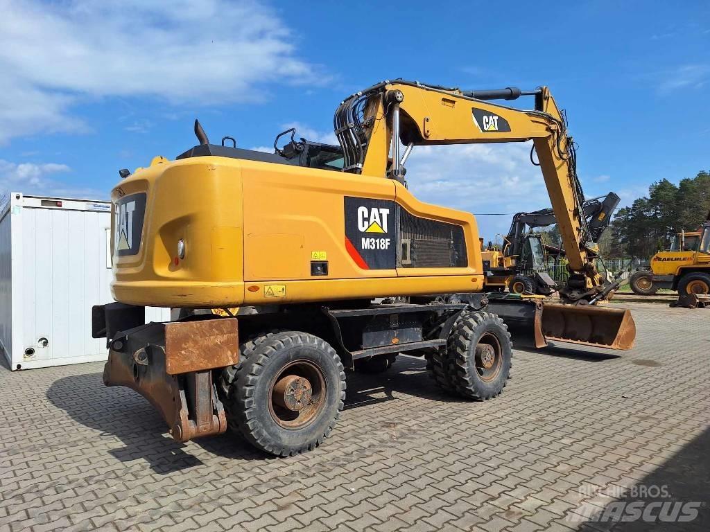 CAT M 318 F Колесни екскаватори