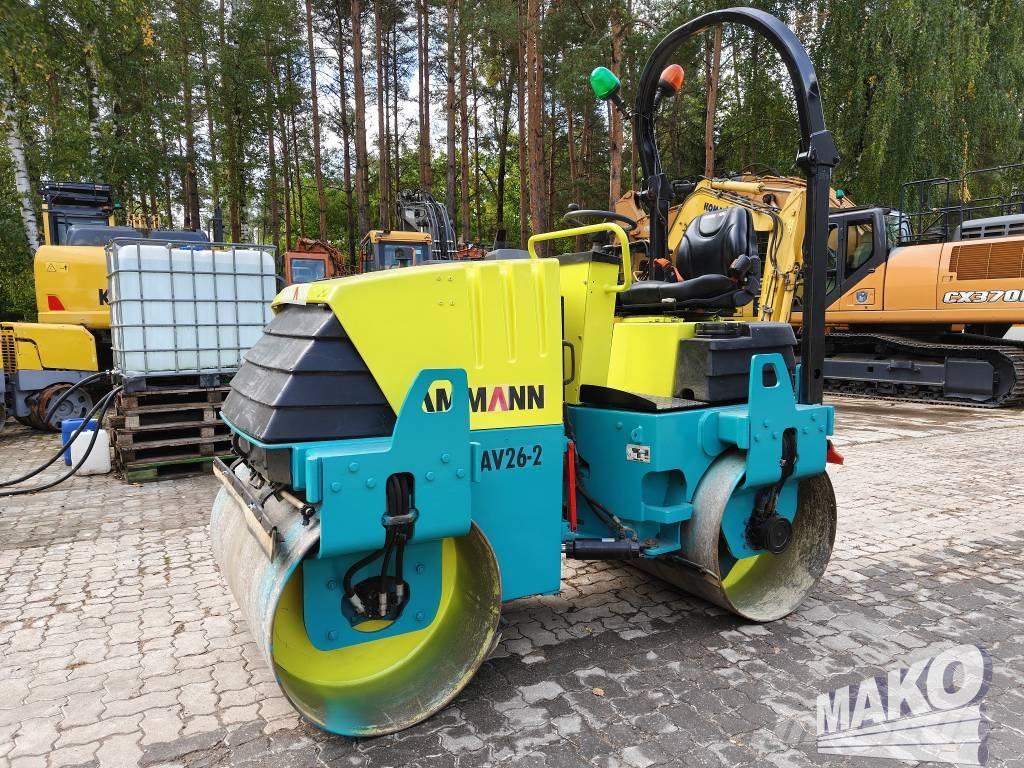 Ammann AV 26-2 Двойни барабанни ролки
