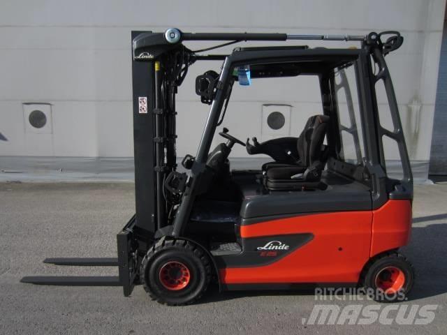 Linde E25L Електрически вилични кари-повдигачи