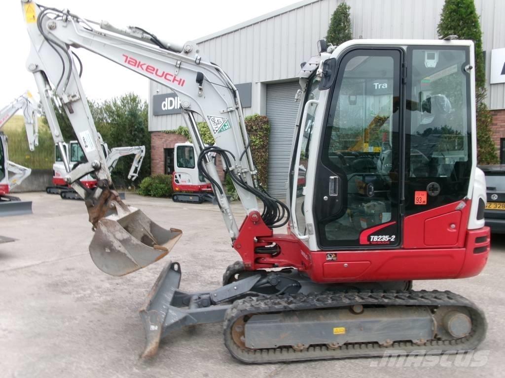 Takeuchi TB235-2 Мини екскаватори < 7 т