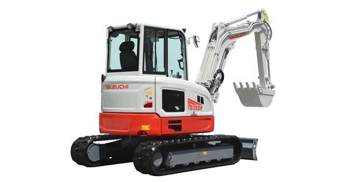 Takeuchi TB 350R Мини екскаватори < 7 т