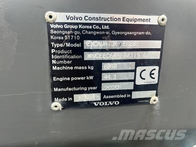 Volvo EC 60 E Мини екскаватори < 7 т